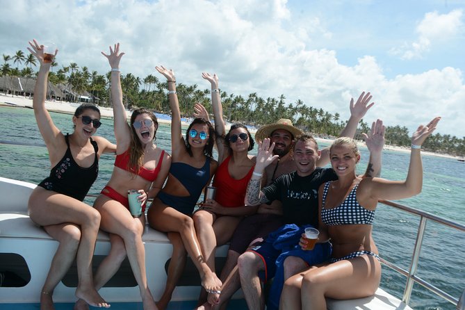 Punta Cana Buggy + Cave Dip, Beach Swim + Party Boat & Snorkel - Cave swimming, with a short window to enjoy it