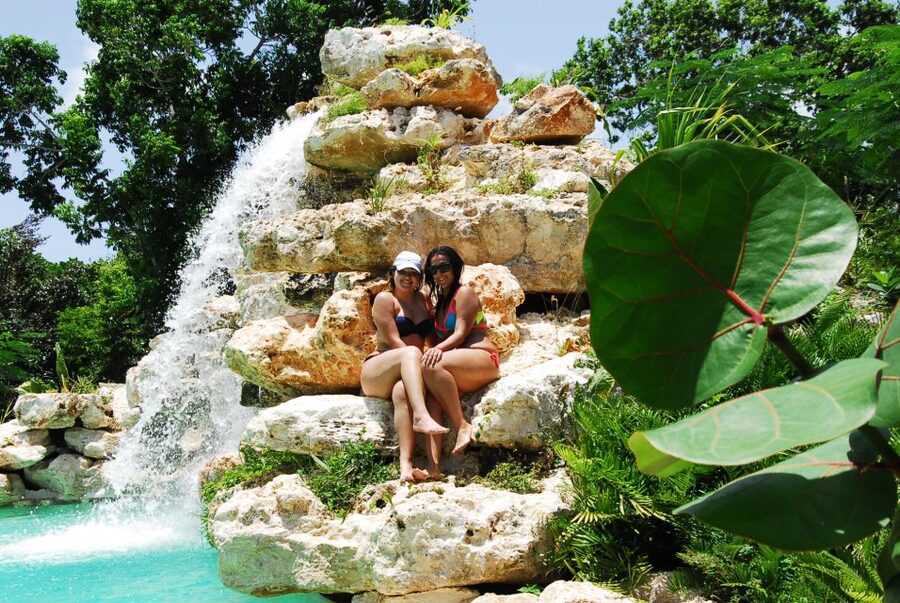 Punta Cana: Buggy Ride, Blue Cenote Lagoon and Jungle River - Swimming in the Blue Lagoon cenote