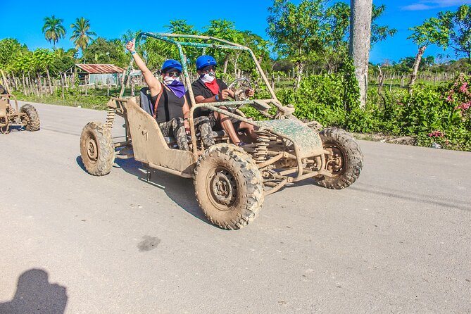 Punta Cana Buggy with Cave Dip, Mamajuana Tasting & Macao Beach - Swimming in the Taino cave