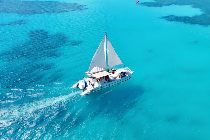 Punta Cana Catamaran Party– Snorkeling, Open Bar, Music & Pickup - Boarding at Los Corales beach