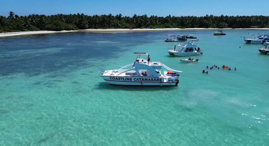 Punta Cana: Catamaran Tour with Reef Snorkeling and Open Bar - Families, couples, and first-time snorkelers