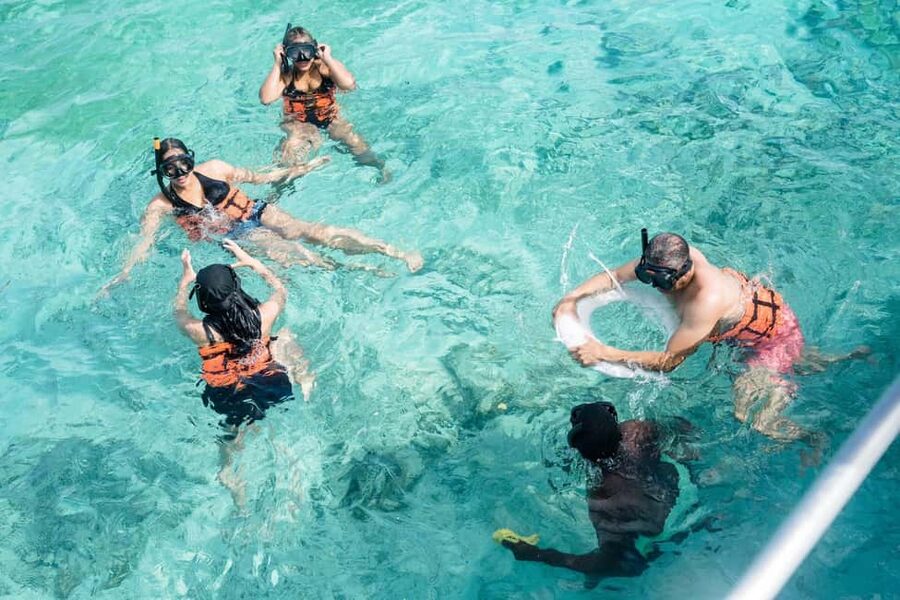 Punta Cana: Catamaran Tour with Reef Snorkeling and Open Bar - Food, snacks, and what the open bar means