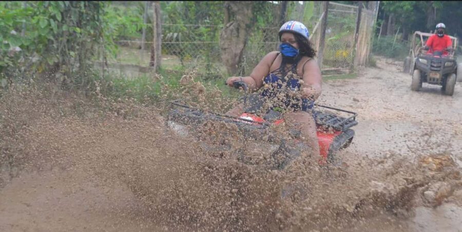 Punta Cana : Done Buggy Excursions AtV /cenote on the Beach - Macao Beach, the first proper breath of sea air