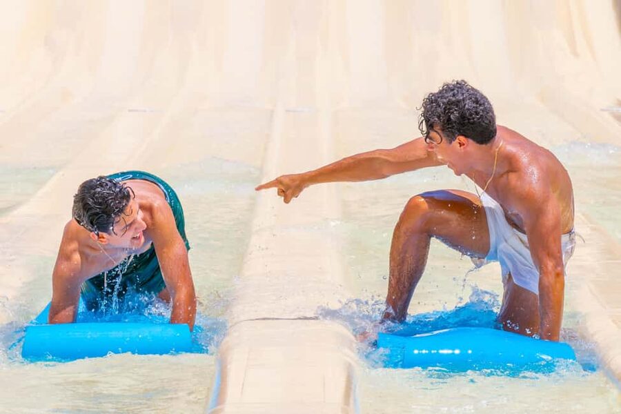 Punta Cana: El Dorado Water Park Entry with Hotel Transfers - Lazy river, wave pool, and thermal baths