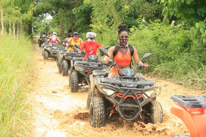 Punta Cana Funtastic Adventure Buggy Half Day Macao Beach - Riding through rural roads and tropical scenery