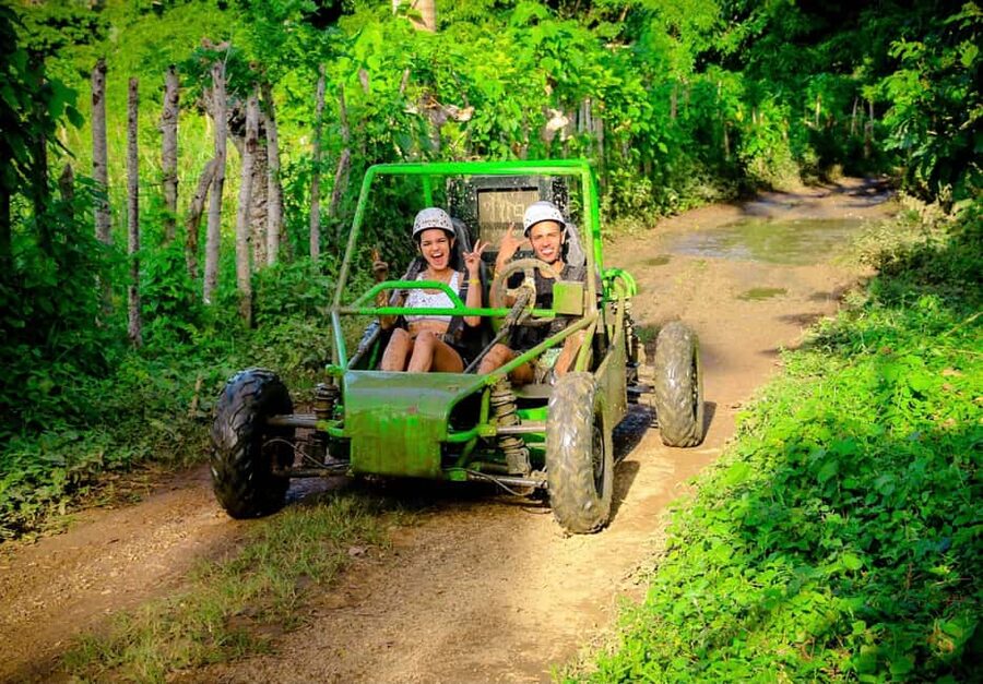 Punta Cana: Jungle Safari Zipline, Buggies and Horse Riding - The eight-line zipline course