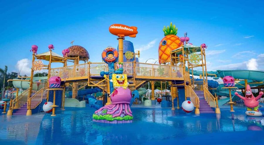 Punta Cana: Nickelodeon Aqua Nick Water Park Day Pass - The Slime Show Gives Families Another Activity