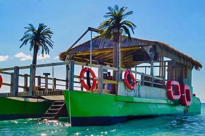 Punta Cana Noahs Ark Party Boat with Open Bar DJ - A Jamaican party boat with Punta Cana scenery