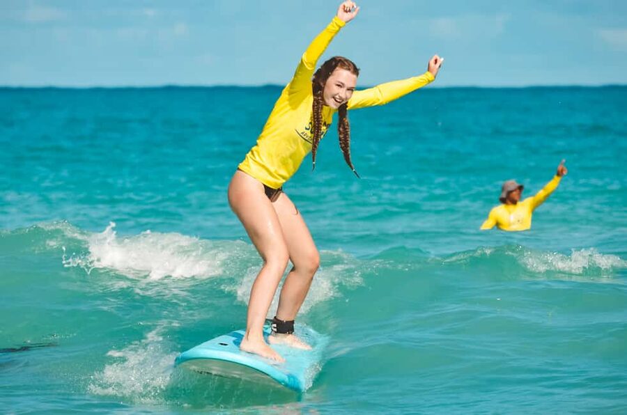 Punta Cana: One-on-One Surf Lesson on Macao Beach - Learning to surf on Macao Beach