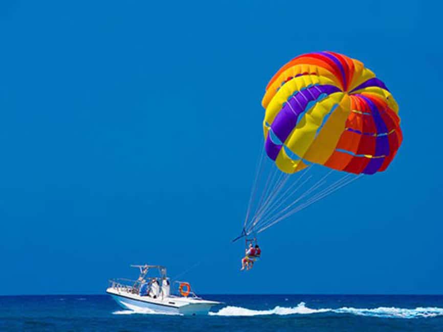 Punta Cana: Parasaling Adventure on the beach - The view from above Punta Cana