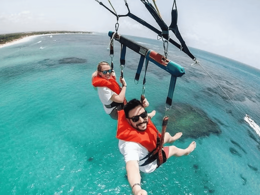 Punta Cana: Parasaling Adventure on the beach - Coming back to shore