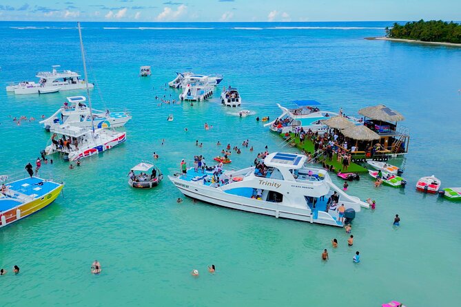 Punta Cana Party Boat Cruise with Snorkeling, Open Bar & Hip Hop - Two hours in the natural pool with music