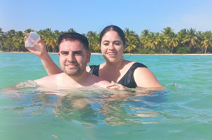 Punta Cana Party Boat with Open Bar, Snorkeling & Natural Pool - One hour in Punta Cana’s natural pool