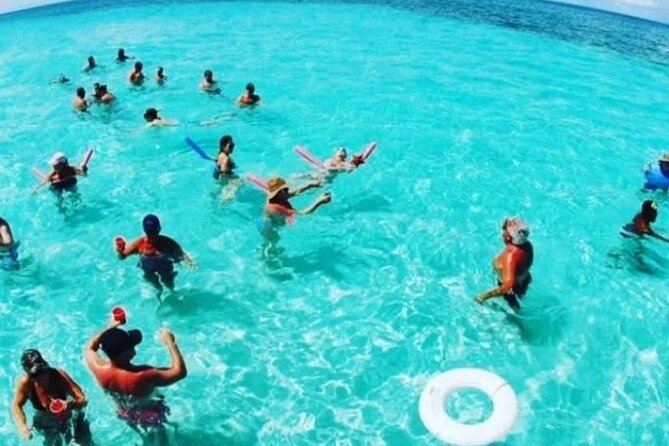 Punta Cana Party Booze Cruise, open bar, snorkeling Only Adult - The wild beach stop and natural sandbar pool