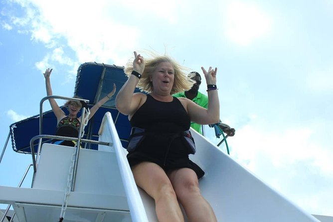 Punta Cana Private Booze Cruise with Open Bar (10+ People) - Drinks, fruit, and a natural swimming pool