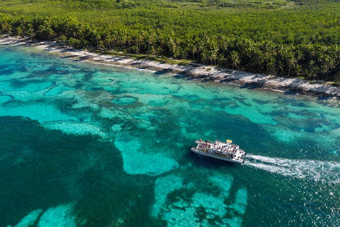 Punta Cana Private Catamaran with Snorkeling, Lunch & Open Bar - A quiet beach stop away from the crowds