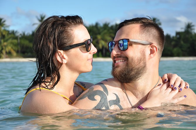 Punta Cana Private Virgen Beach Small & Big Group Snorkel Cruise - The natural swimming pool is the social center