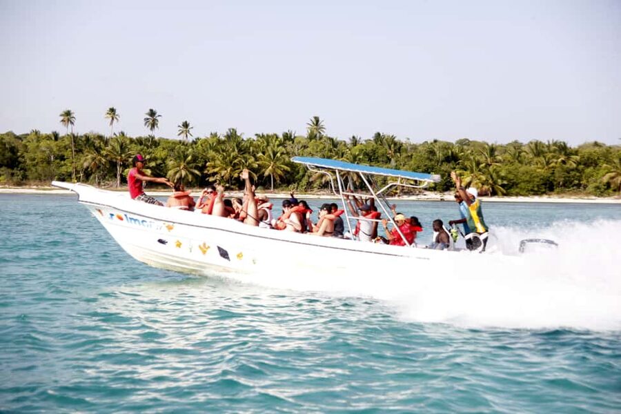 Punta Cana: Saona Island and Altos de Chavón Day Trip - Saona beach time and the buffet lunch