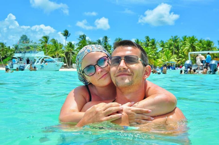 Punta Cana: Saona Island Catamaran Tour with Food & Open Bar - The long road to a famous Caribbean beach