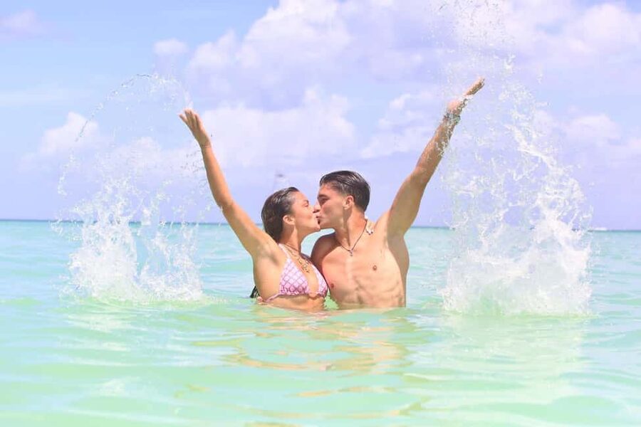 Punta Cana: Saona Island Catamaran Tour with Food & Open Bar - The 30-minute Natural Swimming Pool stop