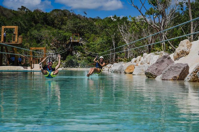 Punta Cana Scape Park and Blue Hole Full Day Admission Ticket - Start at the information center, not at the first path