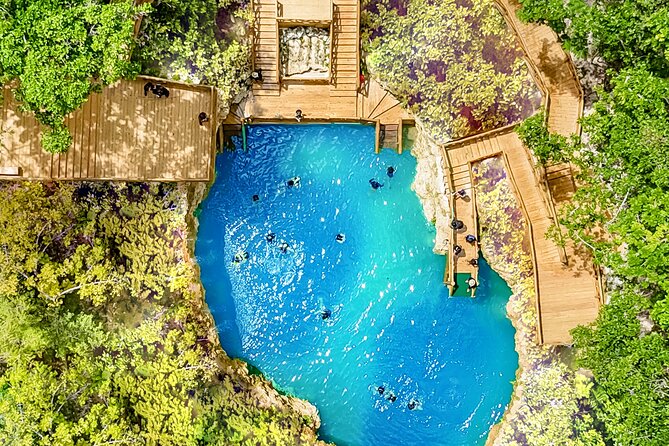 Punta Cana Scape Park and Blue Hole Full Day Admission Ticket - The Blue Hole and cenote trail
