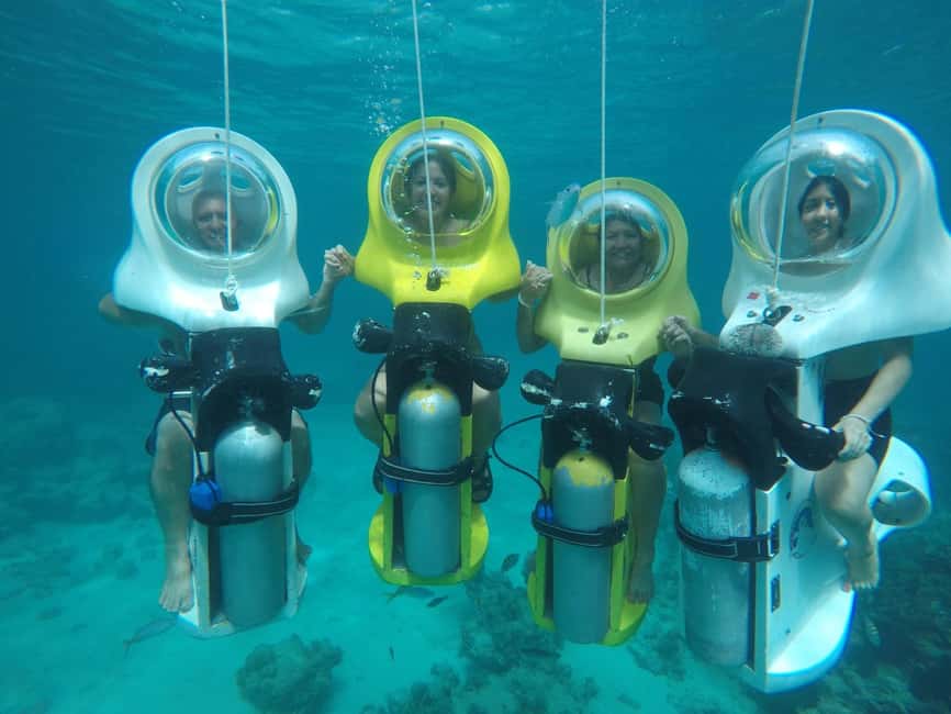 Punta Cana: Scuba Doo Adventure with Round-Trip Transfer - Snorkeling around the station
