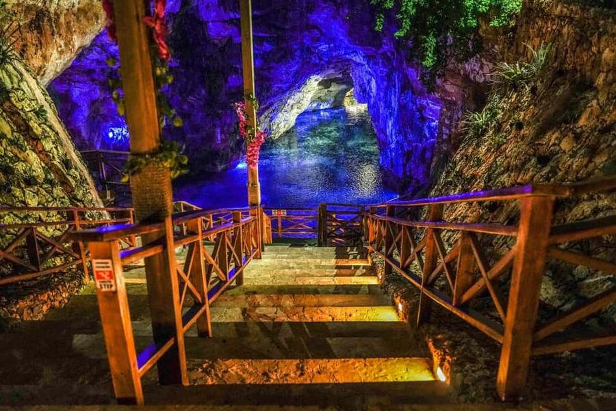 Punta Cana: Sunset Buggy Tour With Cave Swim and Dance Show - Yara Cave and the safari truck route