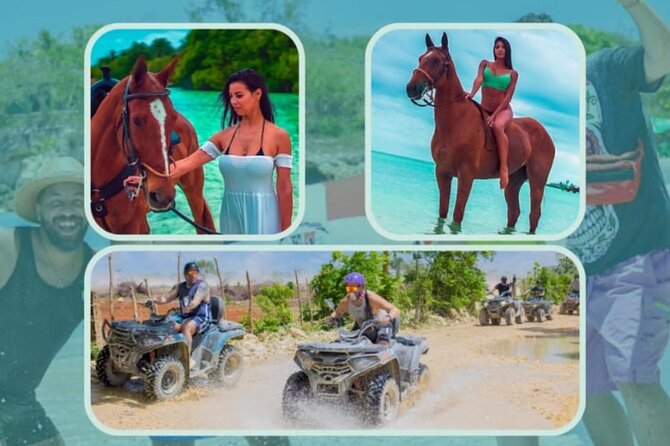 Punta Cana Tour in Atv + Horseback Riding Pick up Hotel - The first question: ATV adventure or Punta Cana nightlife?