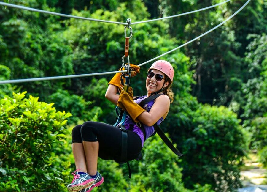 Punta Cana: Triple Jungle Adventure Park Tour with Tastings - Coconut, cacao, coffee, and Caribbean fruit