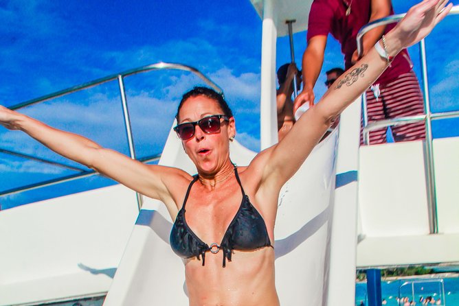 Punta Cana VIP Party Cruise with Snorkeling & Double Slide - Cruising along Punta Cana’s coast