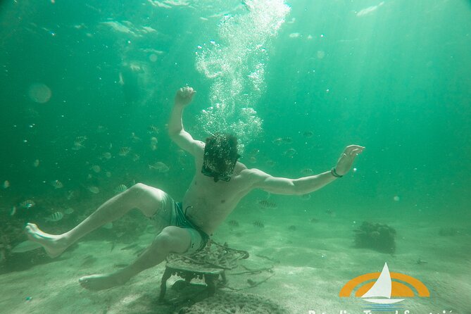 Punta Cana VIP Party Cruise with Snorkeling & Double Slide - The natural pool, cocktails, and snacks