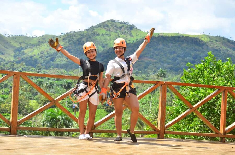 Punta Cana: Zip Line Adventure with Suspension Bridge - The suspension bridge changes the pace