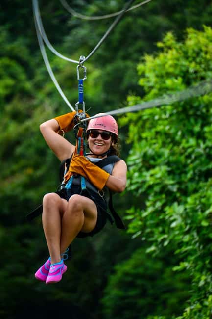 Punta Cana: Zip-Lining 12 Cables - The river crossing is the main event