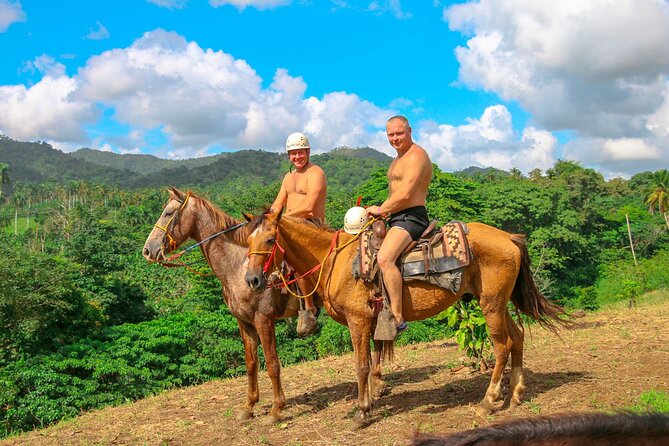 Punta Cana Zipline Adventure with Buggies and Horseback Riding - Zip lines through the jungle