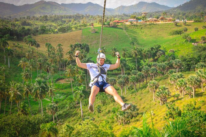 Punta Cana Zipline Adventure with Buggies and Horseback Riding - The buggy route: fun, noise, water, and mud