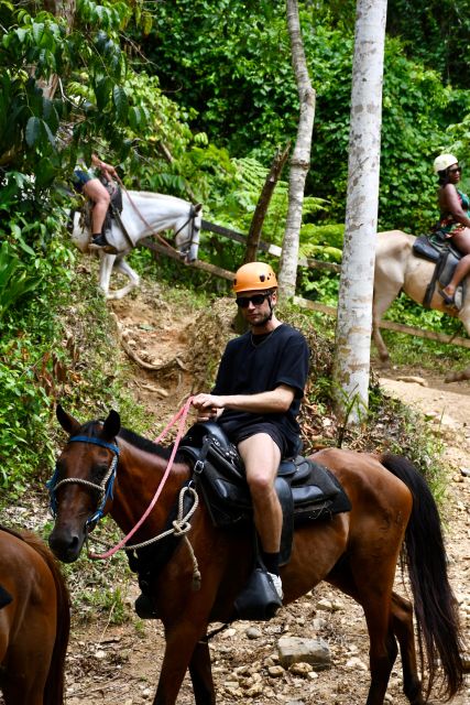 Punta Cana: Zipline, Chairlift, Buggy & Horse Ride Adventure - Horseback riding on jungle trails