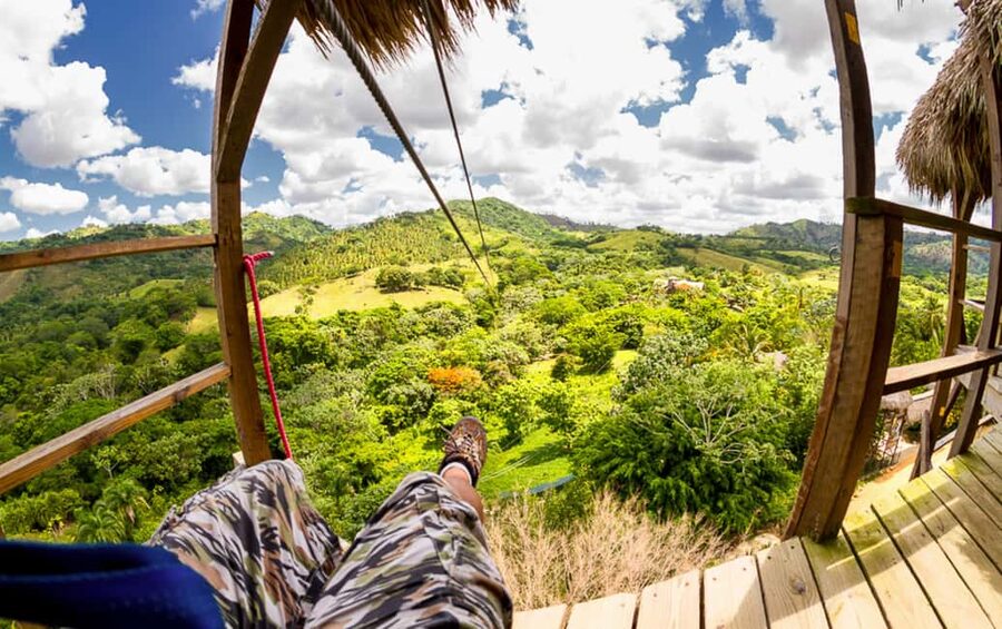 Punta Cana: Ziplines Adventures & Monkeyland Entry - What the zip lines feel like in practice