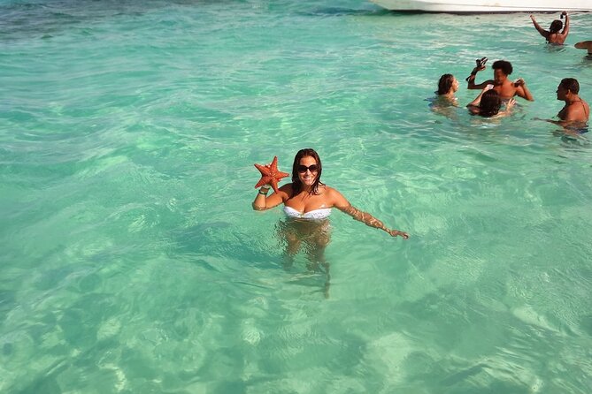 Saona Island Adventure From Punta Cana With Lunch and Transportation - The catamaran ride back to Bayahibe