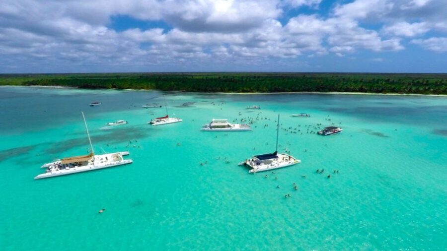 Saona Island All Inclusive Tour - The natural pool stop is made for a quick swim