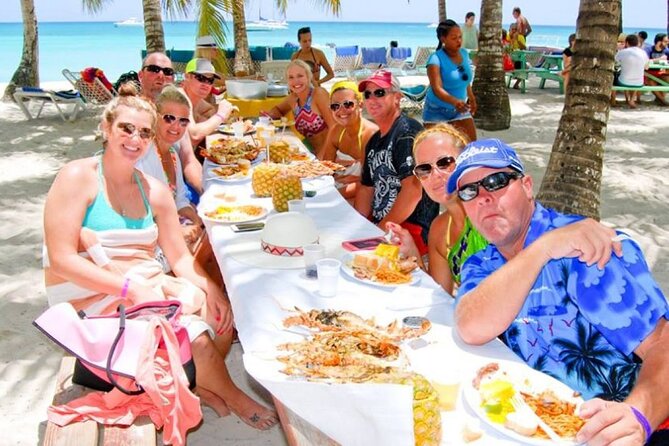Saona Island Catamaran Adventure with Free Food and Transportation - Crowds, waiting, and group size