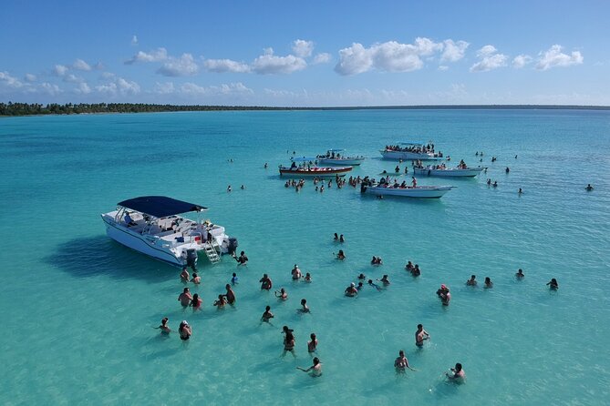 Saona Island Catamaran Cruise Experience (All Inclusive) - Sailing by catamaran with music and drinks