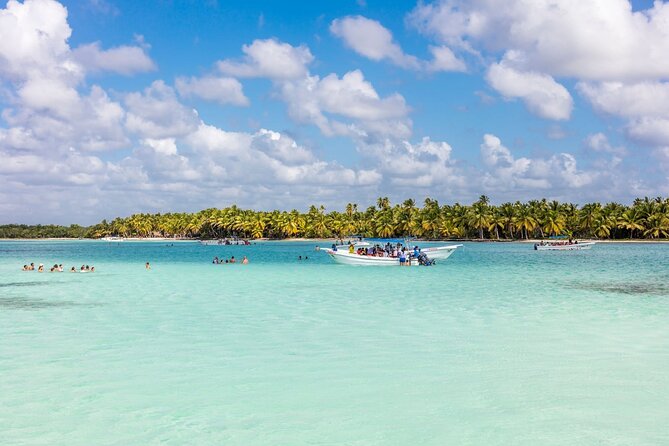 Saona Island Cruise & Private Beach - Snorkeling at the shallow sandbank pool