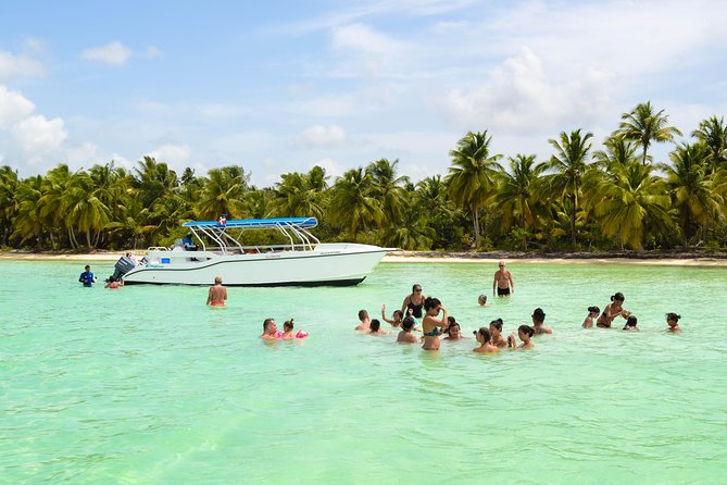 Saona Island Day Trip + Lobsters & Wine Included - Speed boat or catamaran to the island
