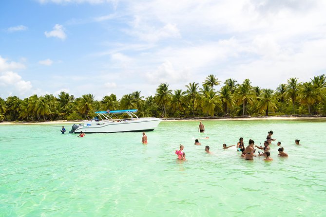Saona Island Day Trip + Lobsters & Wine Included - Playa Palmilla’s knee-deep natural pool
