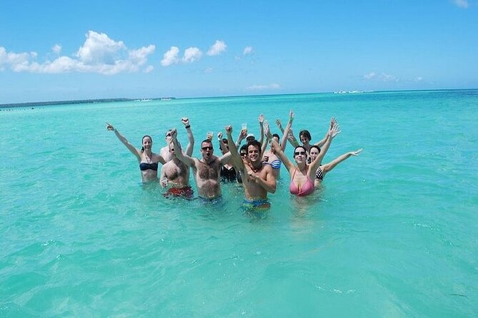 Saona Island Exclusive Beach All Inclusive from Punta Cana - The boat ride and natural pool stop