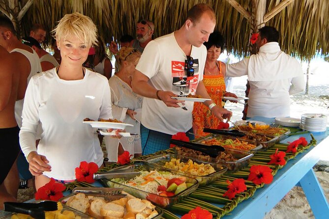 Saona Island Full Day Excursion from Punta Cana - Lunch is practical Dominican buffet fare
