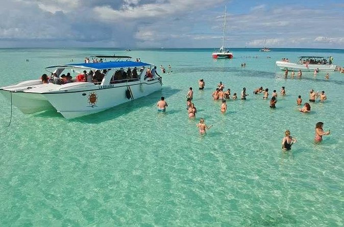Saona Island Full Day Tour Lunch and Transportation Included - A 45-minute swim at the natural pool