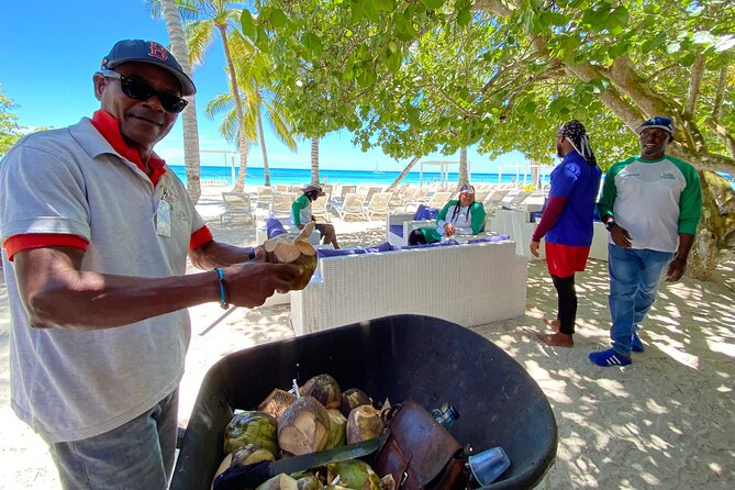 Saona Island, Natural pool Starfish, Fast boat, Catamaran +Dances - The catamaran ride back