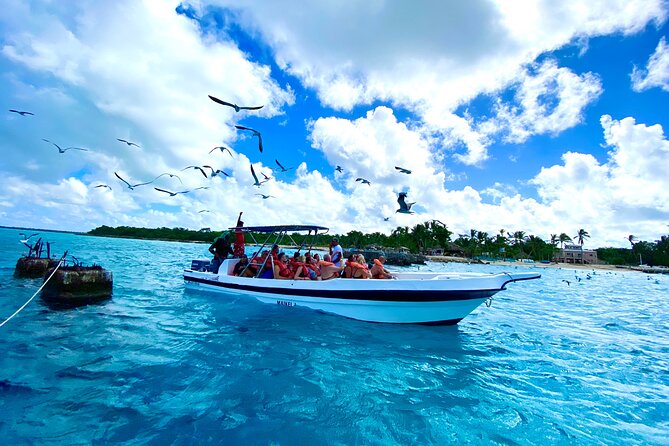 Saona Island, Natural pool Starfish, Fast boat, Catamaran +Dances - The road from Punta Cana to Bayahibe